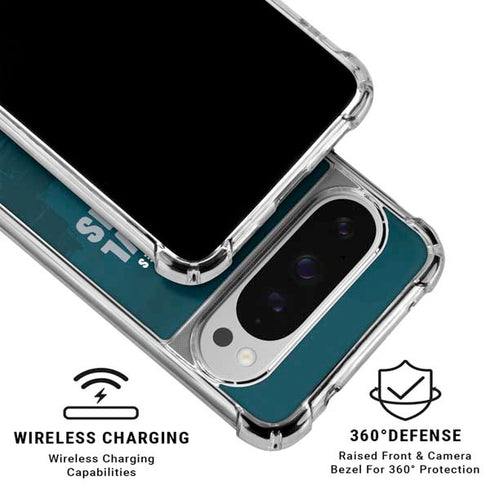 NFL Philadelphia Eagles Super Bowl LIX Champions Google Pixel 10 Pro XL Clear Case